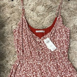 Abercrombie floral midi-maxi dress